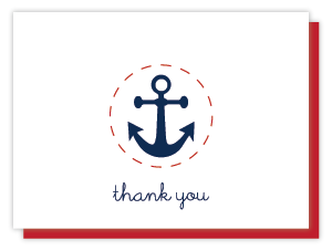 nautical note cards