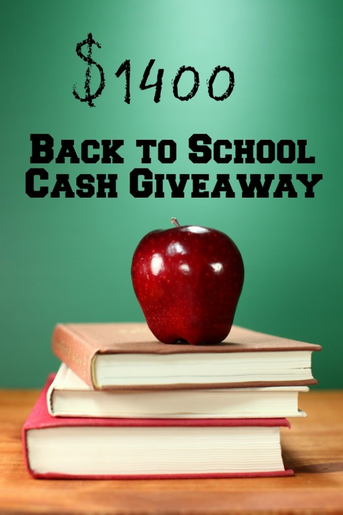 back to school cash giveaway